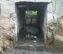 old intake tunnel